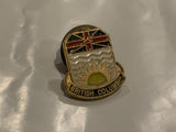 British Columbia Flag Crest Lapel Hat Pin BY