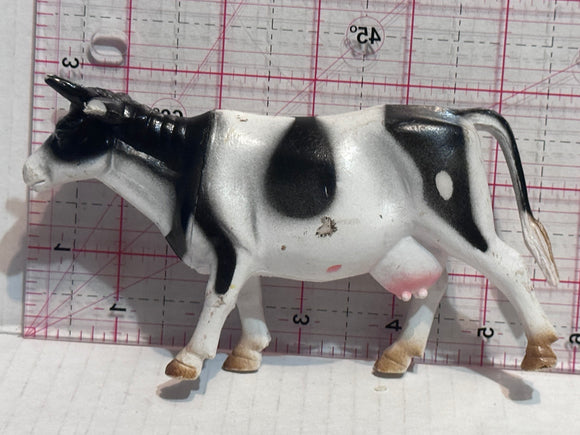 Black White Dairy Cow Holstein    Toy Animal