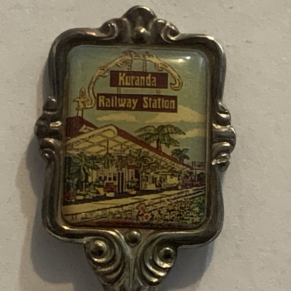 Kuranda Railway Station Australia Collectable Souvenir Spoon AC