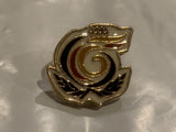 Swirl Feathers 1999 Logo Lapel Hat Pin BY