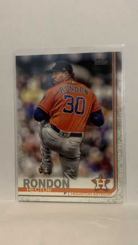 #91 Hector Rondon Houston Astros 2019 Topps Series 1 Baseball Card