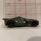 Green R0920 Stock Racer Hot Wheels Diecast Car EL