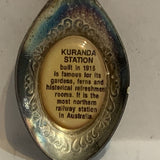 Kuranda Railway Station Australia Collectable Souvenir Spoon AC