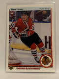 #242 Steve Larmer Chicago Blackhawks 1990-91 Upper Deck Hockey Card  NHL