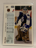 #241 Allan Bester Toronto Maple Leafs 1990-91 Upper Deck Hockey Card  NHL