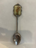 Mother's Day Little Girl With Flowers Souvenir Spoon