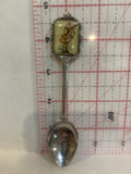 Mother's Day Little Girl With Flowers Souvenir Spoon