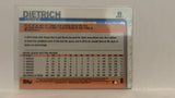 #65 Derek Dietrich Miami Marlins 2019 Topps Series 1 Baseball Card