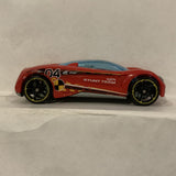 Red Stunt Team Nitrium Hot Wheels Diecast Car EL