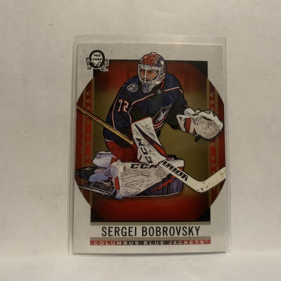 #50 Sergei Bobrovsky Columbus Blue Jackets2018-19 OPC Coast to Coast Hockey Card KI