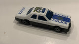 White Police Car Racer Unbranded Toy Diecast Car