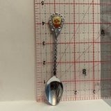 Bashaw Alberta Wild Rose Flower Collectable Souvenir Spoon AC