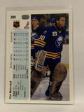 #399 Clint Malarchuk Buffalo Sabres 1990-91 Upper Deck Hockey Card  NHL