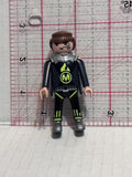 Playmobil Secret Agent Figure 1992 Geobra  Toy Action Figure