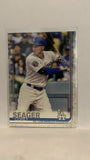 #41 Corey Seagar Los Angeles Dodgers 2019 Topps Series 1 Baseball Card
