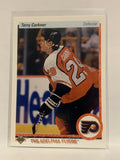 #398 Terry Carkner Philadelphia Flyers 1990-91 Upper Deck Hockey Card  NHL