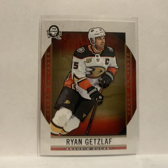#21 Ryan Getzlaf Anaheim Ducks2018-19 OPC Coast to Coast Hockey Card KI
