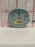 Bill Cipher Cartoon Character Button Pinback