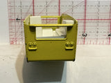 Yellow Flower Trailer Caravan 1970 Superfast Matchbox Diecast Car