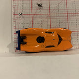 Orange Mcdonalds Stock Racer ©2009 Hot Wheels Diecast Car EL