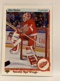 #395 Glen Hanlon Detroit Red Wings 1990-91 Upper Deck Hockey Card  NHL