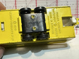 Yellow Flower Trailer Caravan 1970 Superfast Matchbox Diecast Car