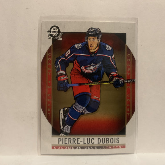 #66 Pierre-Luc Dubois Columbus Blue Jackets2018-19 OPC Coast to Coast Hockey Card KJ
