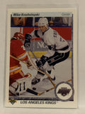 #394 Mike Krushelnyski Los Angeles Kings 1990-91 Upper Deck Hockey Card  NHL