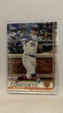 #109 Michael Conforto New York Mets 2019 Topps Series 1 Baseball Card