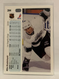 #394 Mike Krushelnyski Los Angeles Kings 1990-91 Upper Deck Hockey Card  NHL