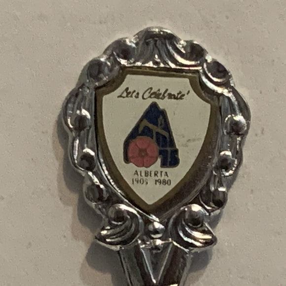 Provost Let's Celebrate Alberta 1905 1980 Collectable Souvenir Spoon AD