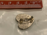 Kermit The Frog on a Heart Lapel Hat Pin BY