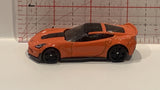 Orange Corvette C7 Z06 DTW79 Hot Wheels Toy Diecast Car