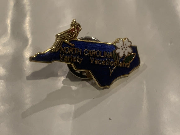North Carolina Variety Vactionland Lapel Hat Pin BY