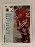 #393 Tim Cheveldae Detroit Red Wings 1990-91 Upper Deck Hockey Card  NHL