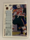 #392 Randy Velischek New Jersey Devils 1990-91 Upper Deck Hockey Card  NHL