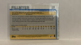 #326 Heath Fillmyer Rookie Kansas City Royals 2019 Topps Series 1 Baseball Card