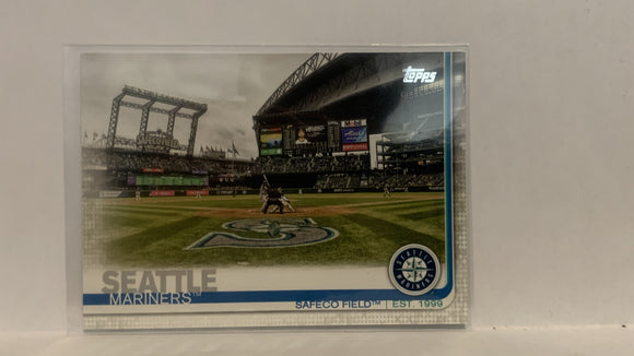 #75 Safero Field Seattle Mariners 2019 Topps Series 1 Baseball Card