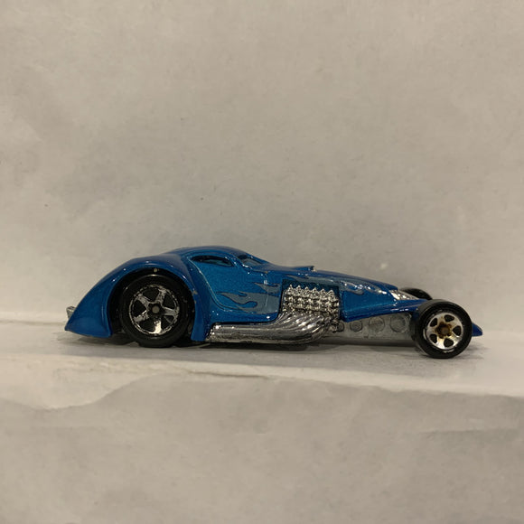 Blue Hammered Coupe ©2000 Hot Wheels Diecast Car EM