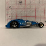 Blue Hammered Coupe ©2000 Hot Wheels Diecast Car EM