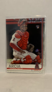 #78 Francisco Arcia Rookie Los Angeles Angels 2019 Topps Series 1 Baseball Card