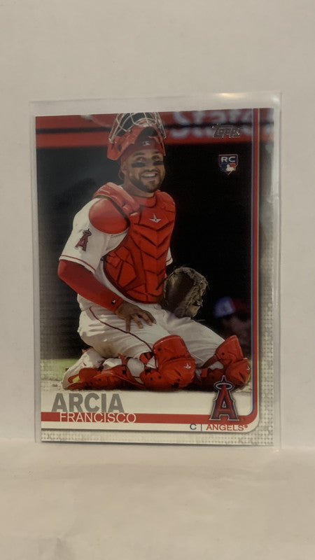 #78 Francisco Arcia Rookie Los Angeles Angels 2019 Topps Series 1 Baseball Card