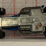 Blue Hammered Coupe ©2000 Hot Wheels Diecast Car EM