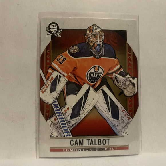 #96 Cam Talbot Edmonton Oilers2018-19 OPC Coast to Coast Hockey Card KJ
