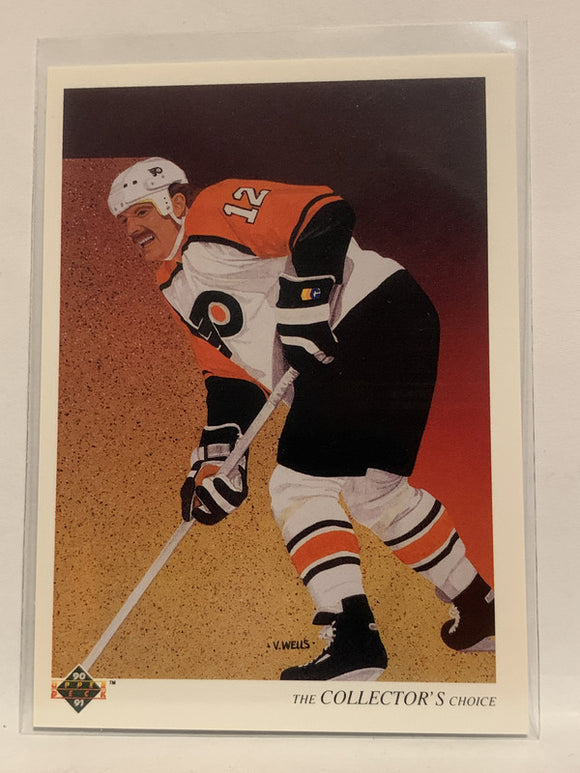 #304 Tim Kerr Checklist Philadelphia Flyers 1990-91 Upper Deck Hockey Card  NHL