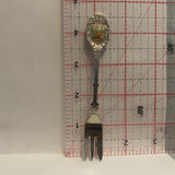 Oslo Norway City Fork Collectable Souvenir Spoon AD