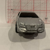 Silver Sedan Racer  Motor Max Diecast Car EM