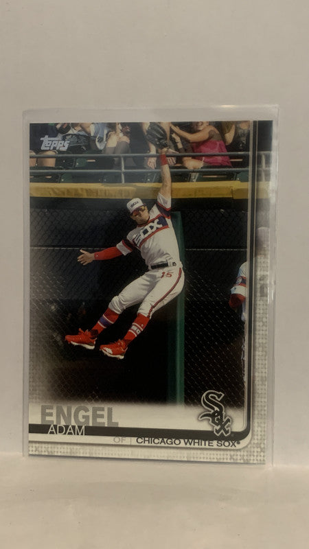 #196 Adam Engel Chicago White Sox 2019 Topps Series 1 Baseball Card