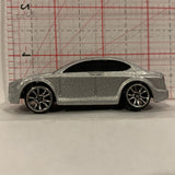 Silver Sedan Racer  Motor Max Diecast Car EM