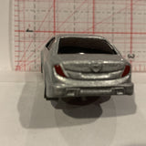 Silver Sedan Racer  Motor Max Diecast Car EM